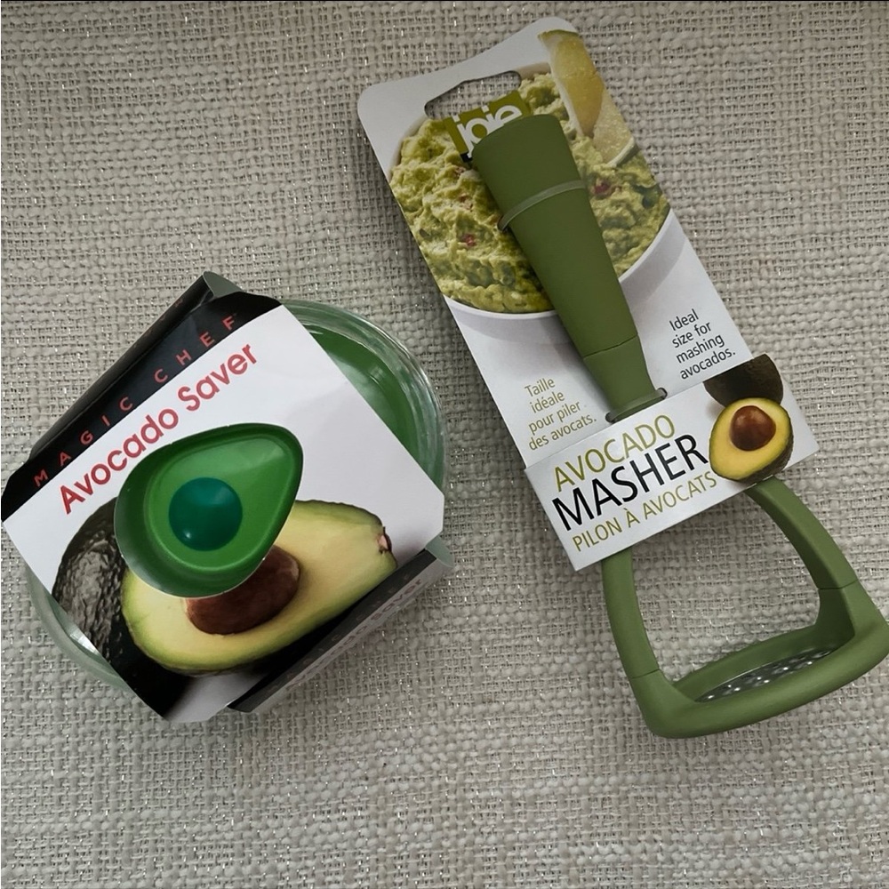 Avocado Saver and Masher Set